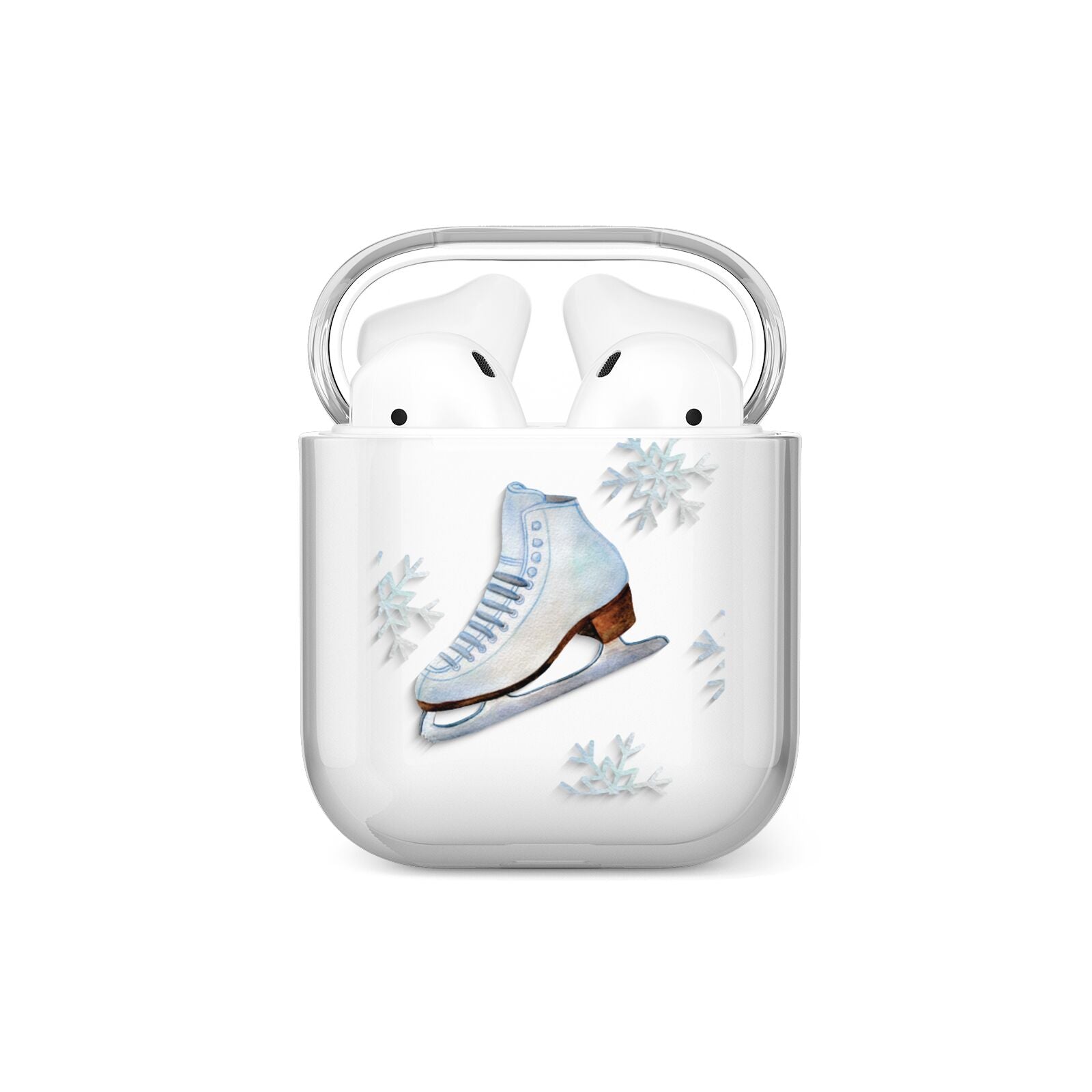 Christmas Ice Skates AirPods Case