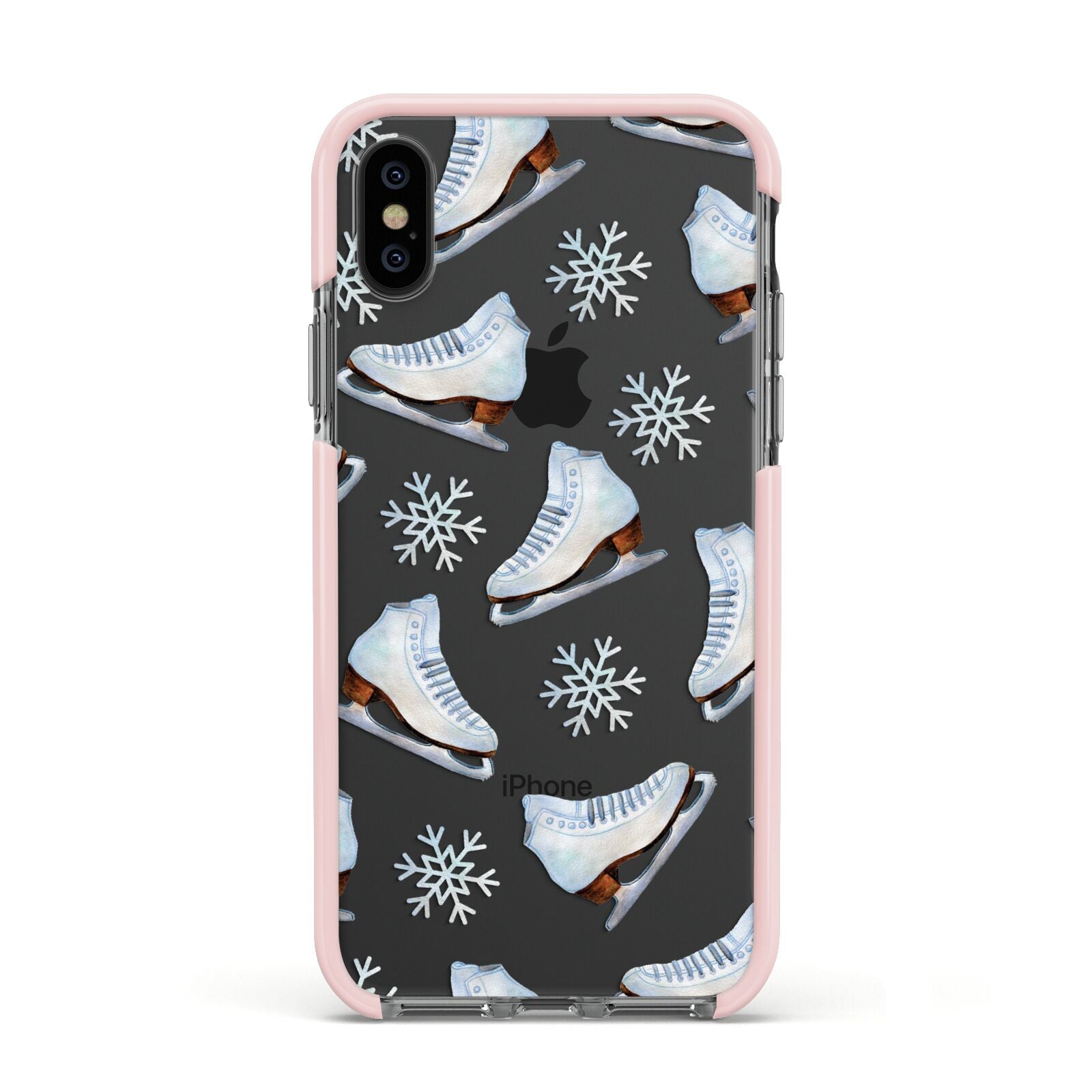 Christmas Ice Skates iPhone Case