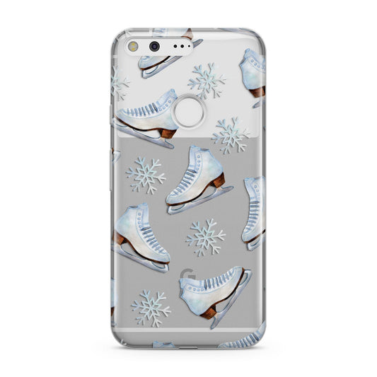 Christmas Ice Skates Google Pixel Case