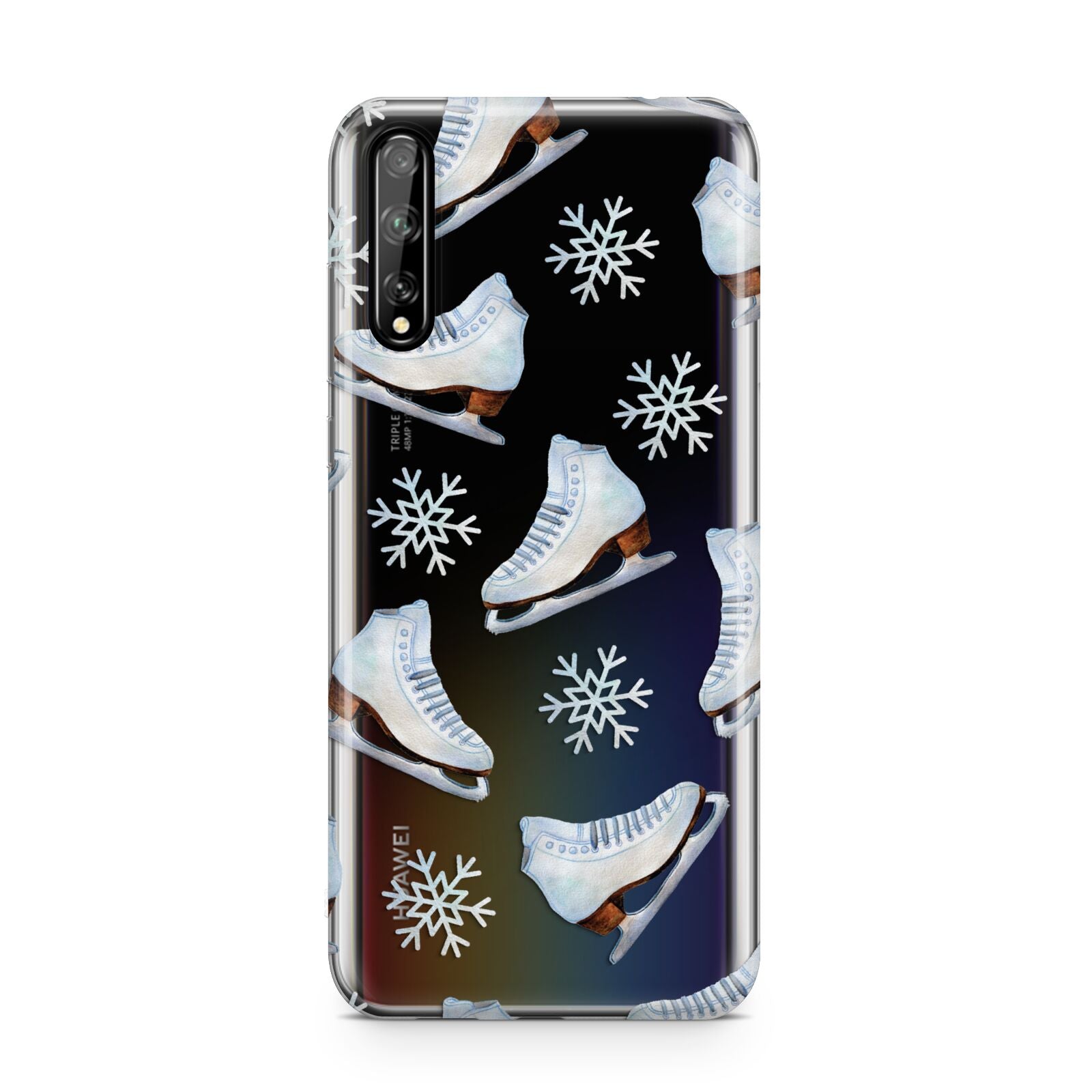 Christmas Ice Skates Huawei Enjoy 10s Phone Case