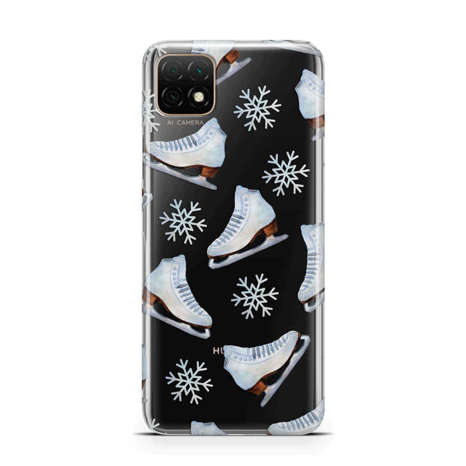 Christmas Ice Skates Huawei Enjoy 20 Phone Case