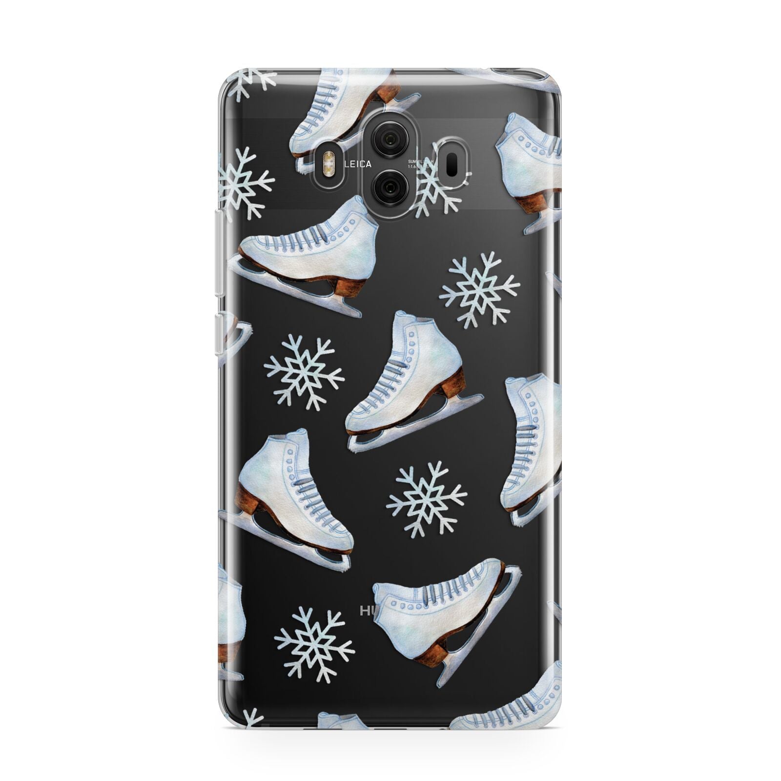 Christmas Ice Skates Huawei Mate 10 Protective Phone Case