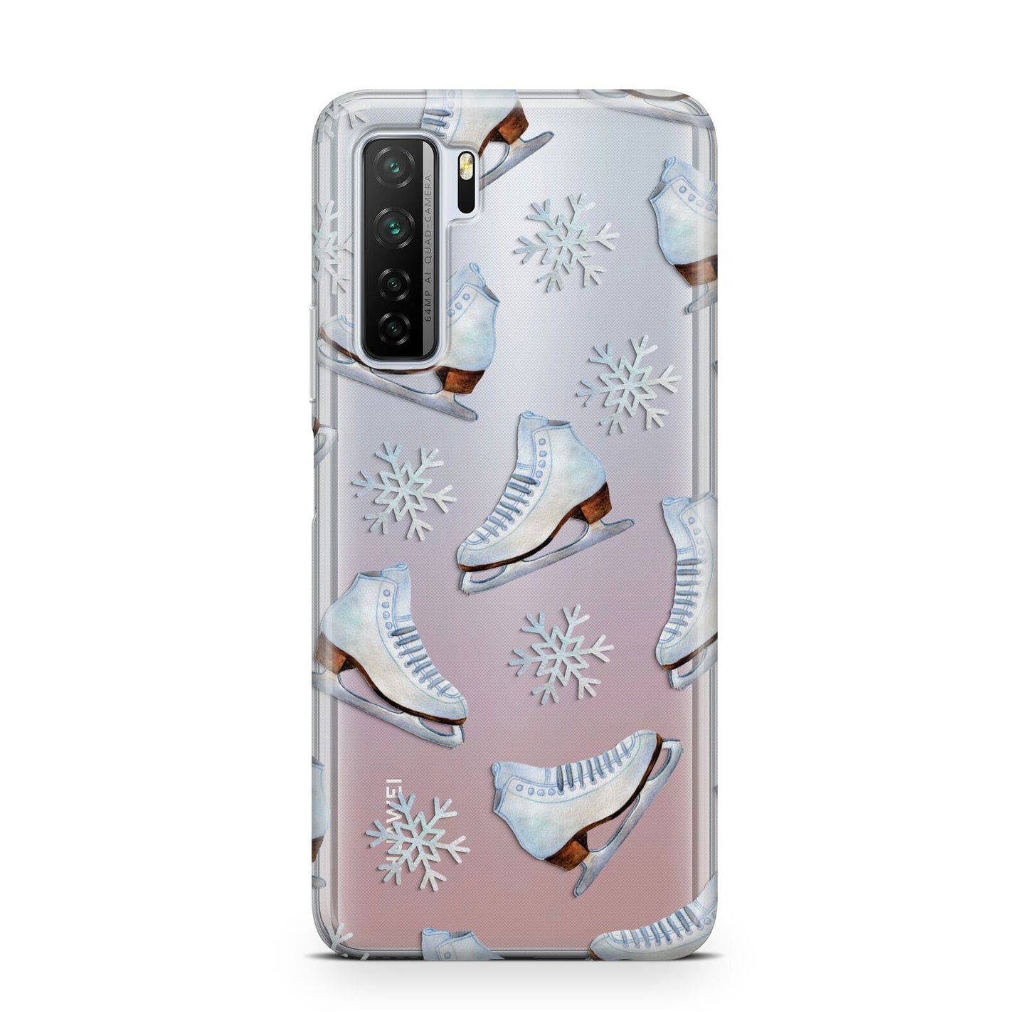 Christmas Ice Skates Huawei P40 Lite 5G Phone Case