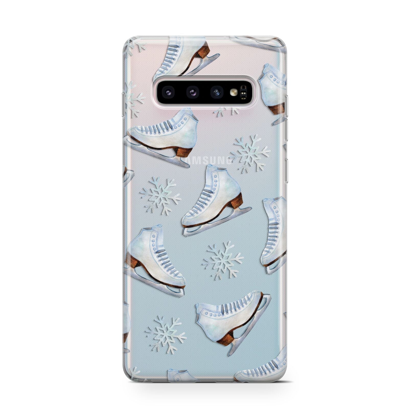 Christmas Ice Skates Protective Samsung Galaxy Case