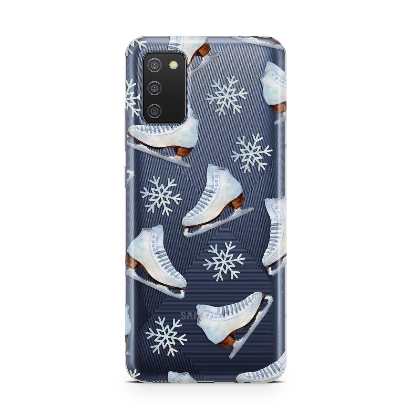 Christmas Ice Skates Samsung A02s Case