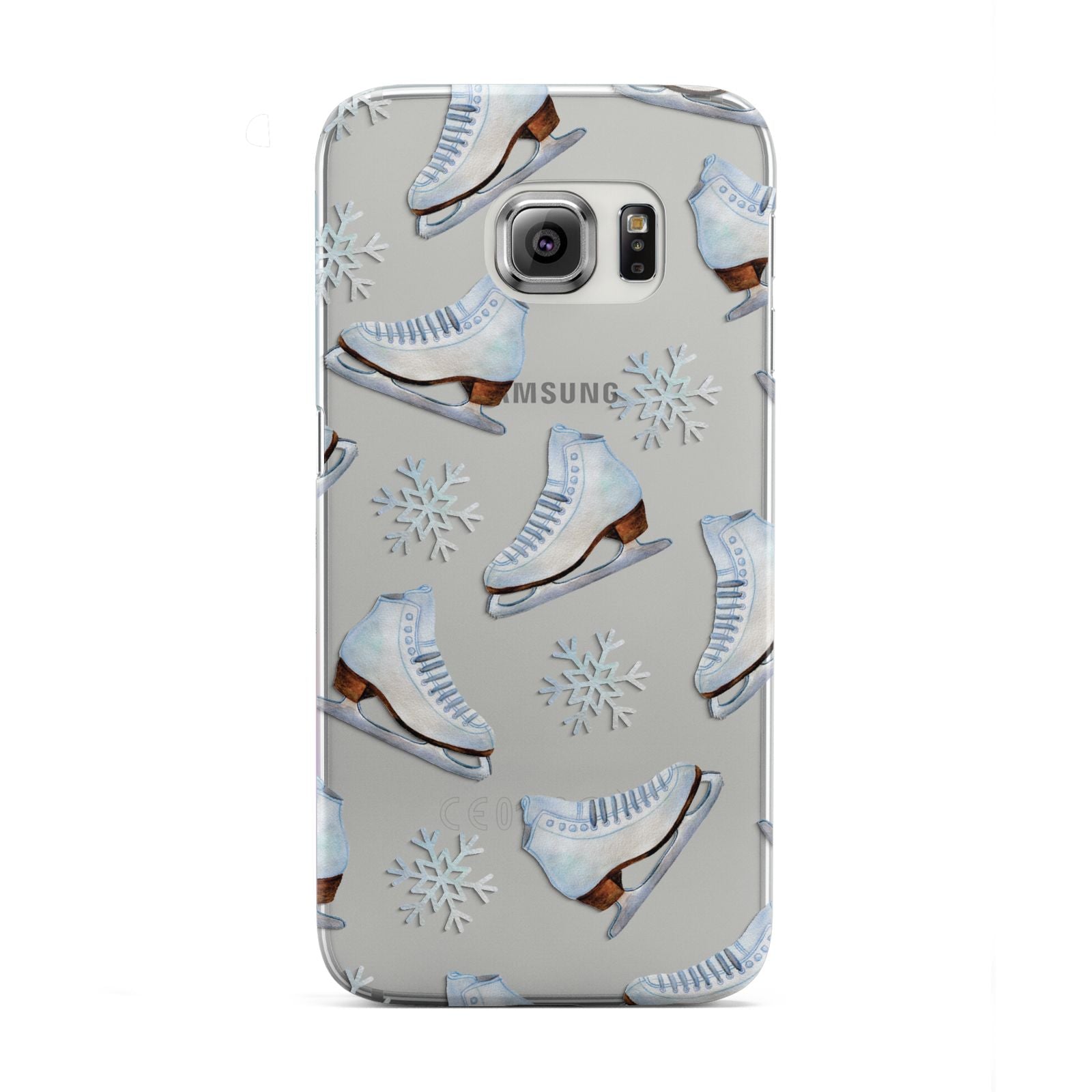 Christmas Ice Skates Samsung Galaxy S6 Edge Case