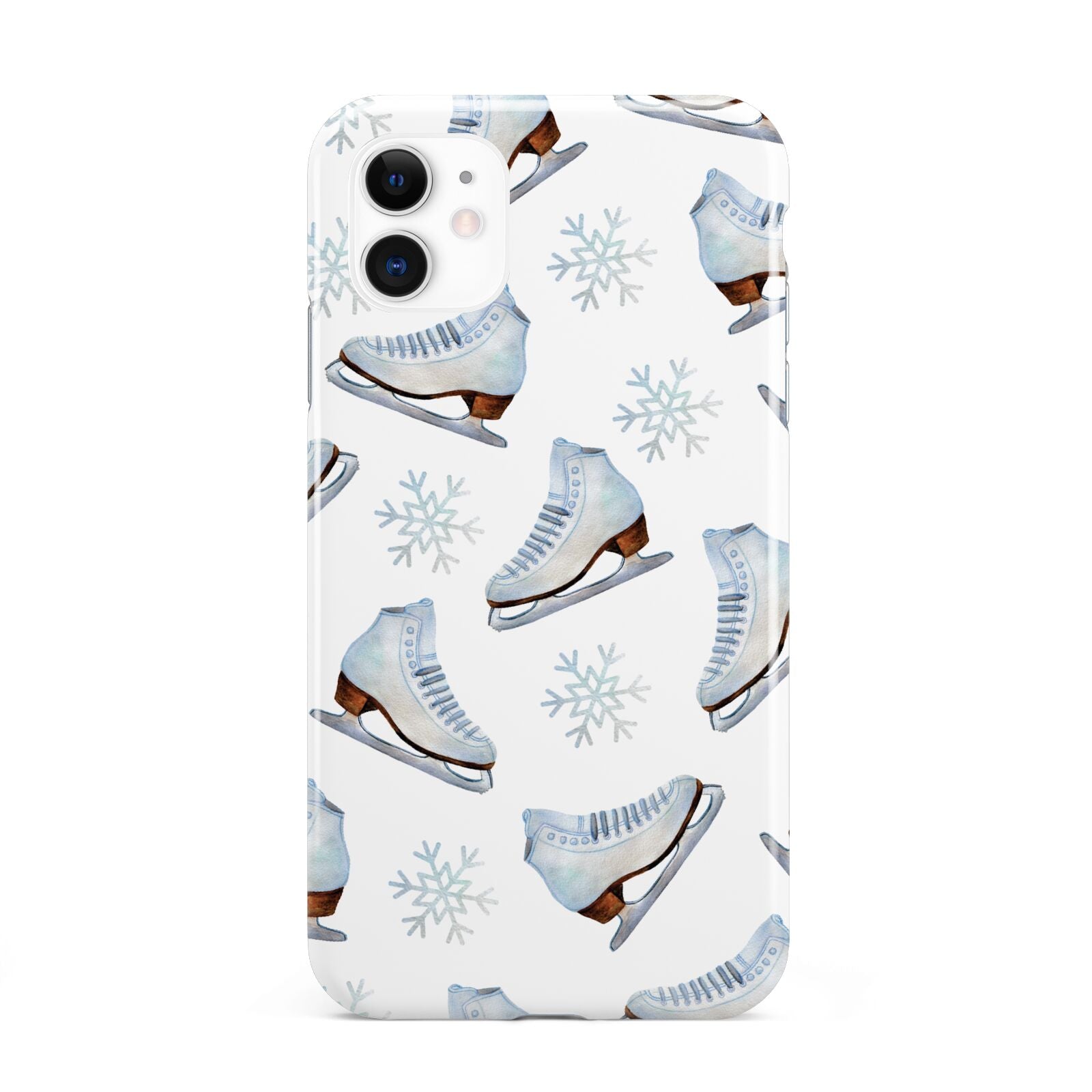 Christmas Ice Skates iPhone 11 3D Tough Case