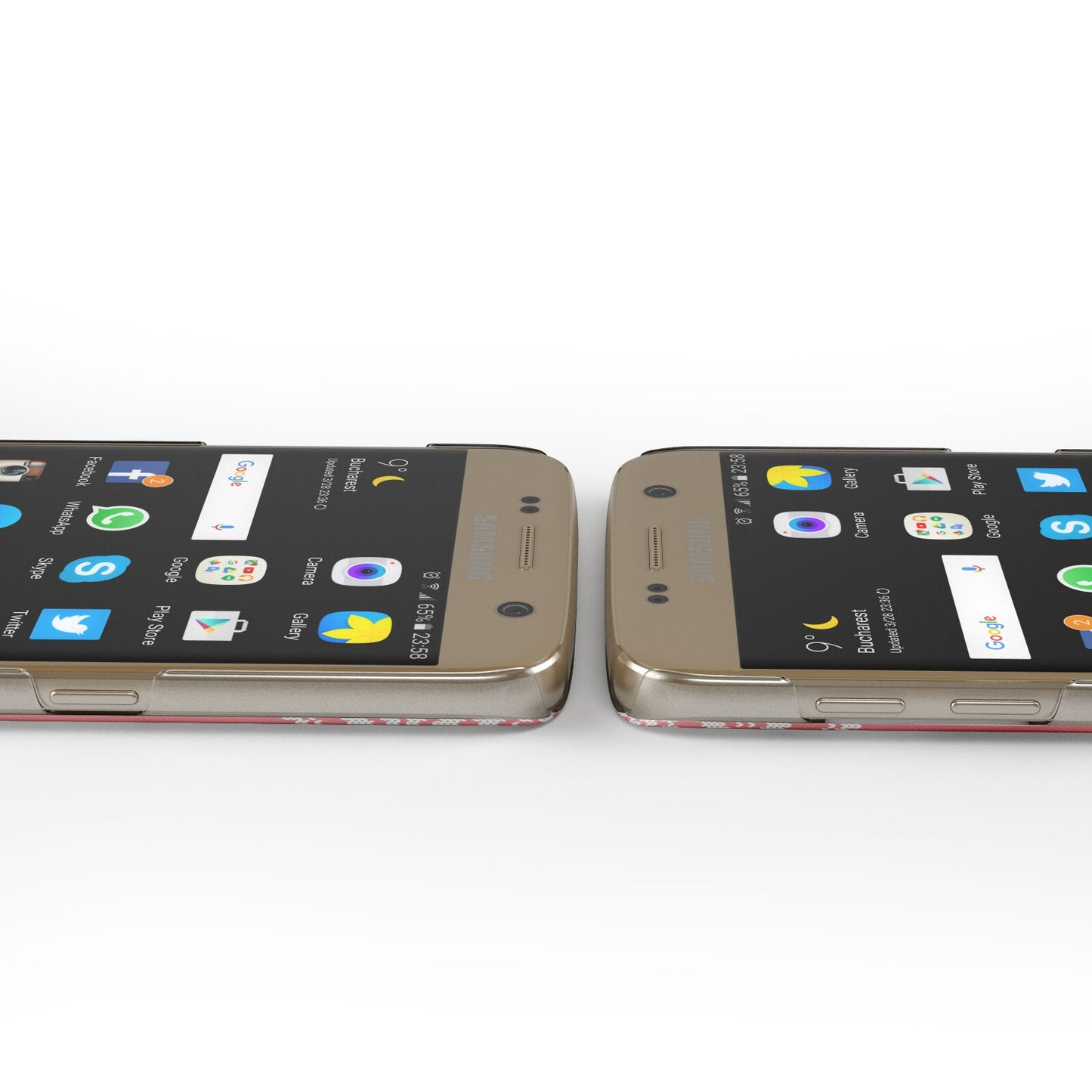 Christmas Jumper Samsung Galaxy Case Ports Cutout
