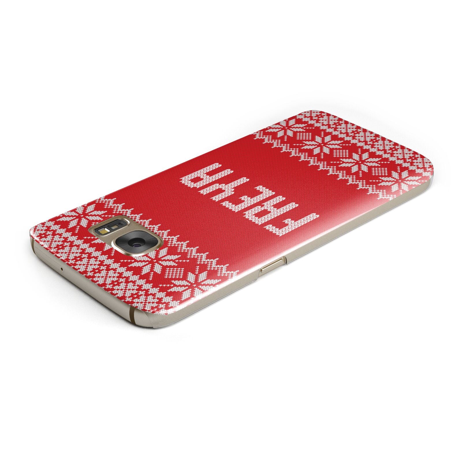 Christmas Jumper Samsung Galaxy Case Top Cutout