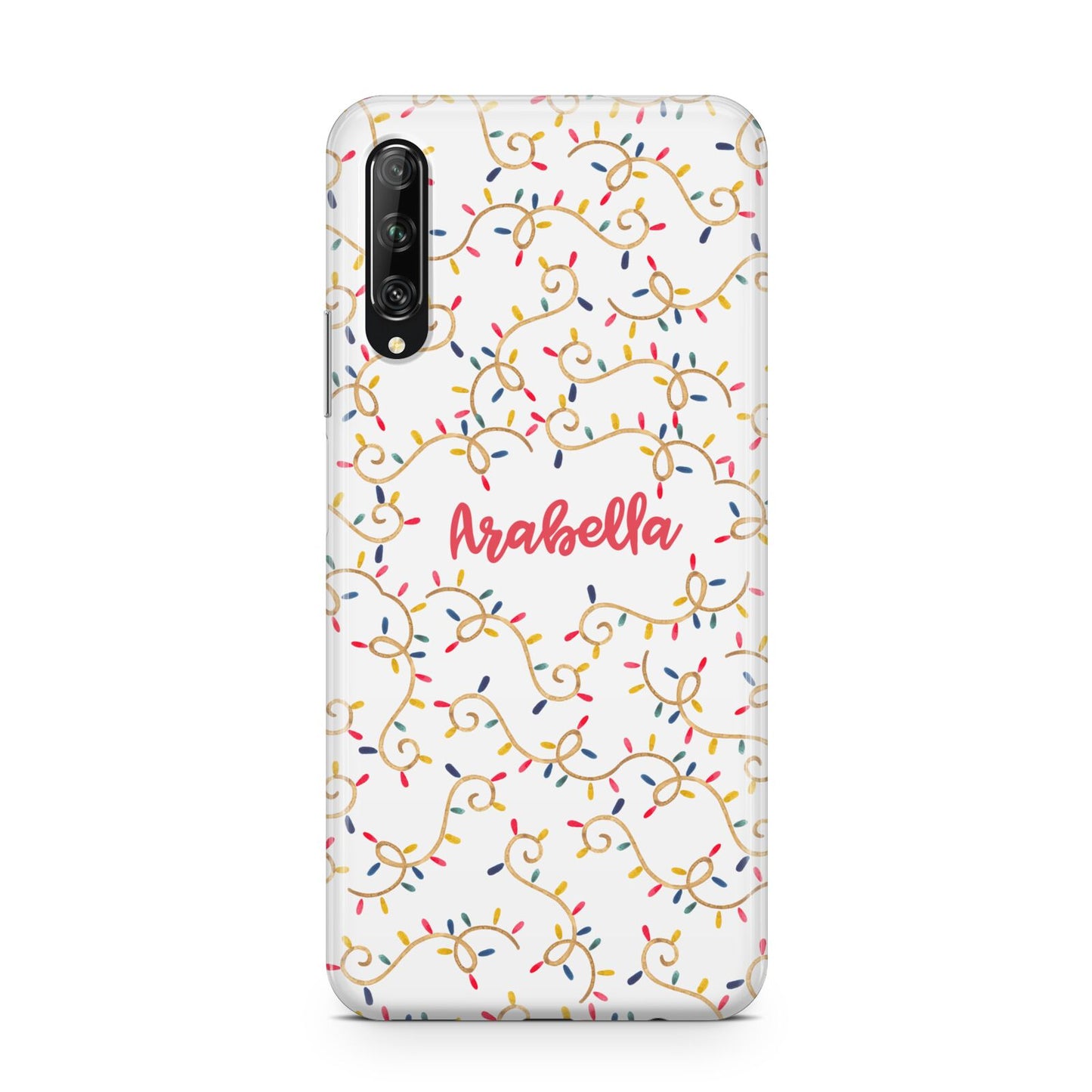 Christmas Lights Pattern Custom Huawei P Smart Pro 2019