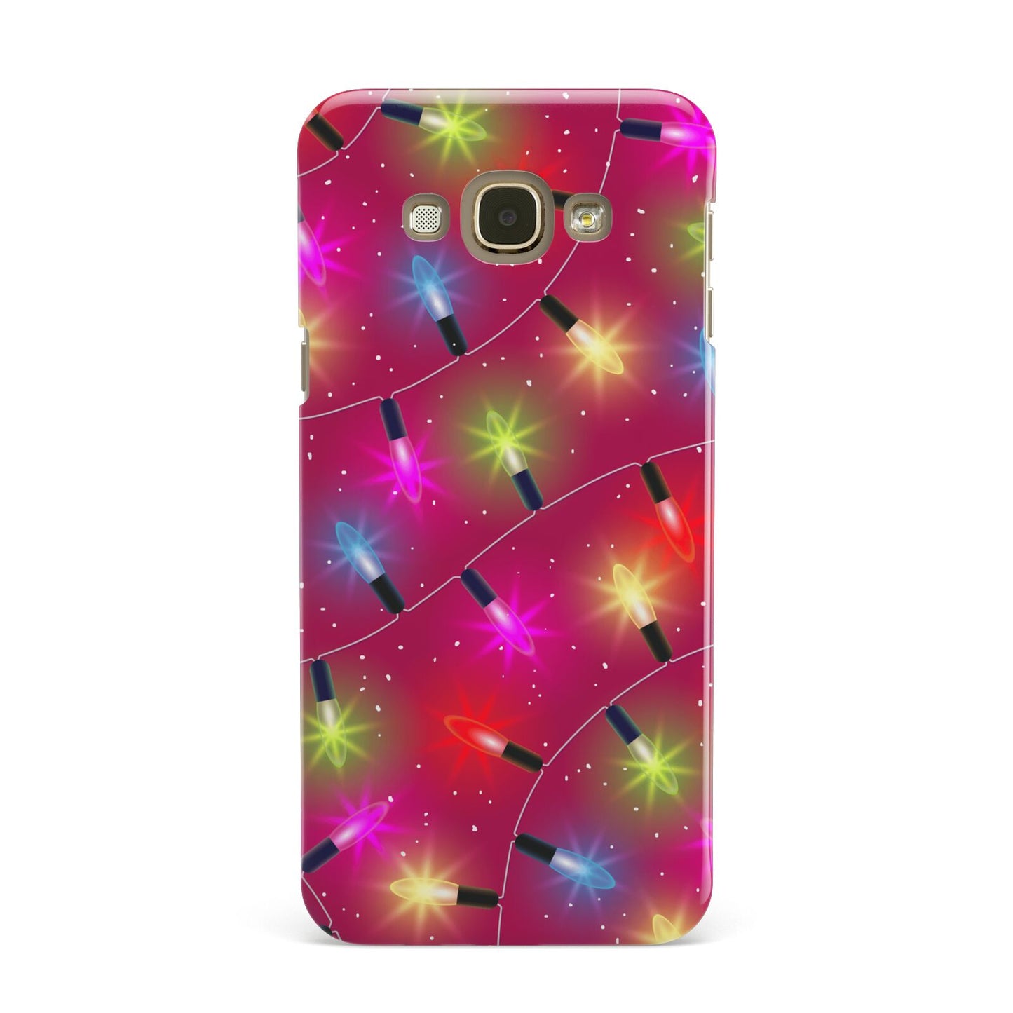 Christmas Lights Samsung Galaxy A8 Case