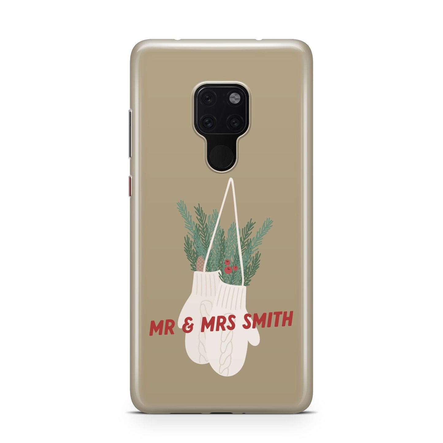 Christmas Mittens Pattern Huawei Mate 20 Phone Case