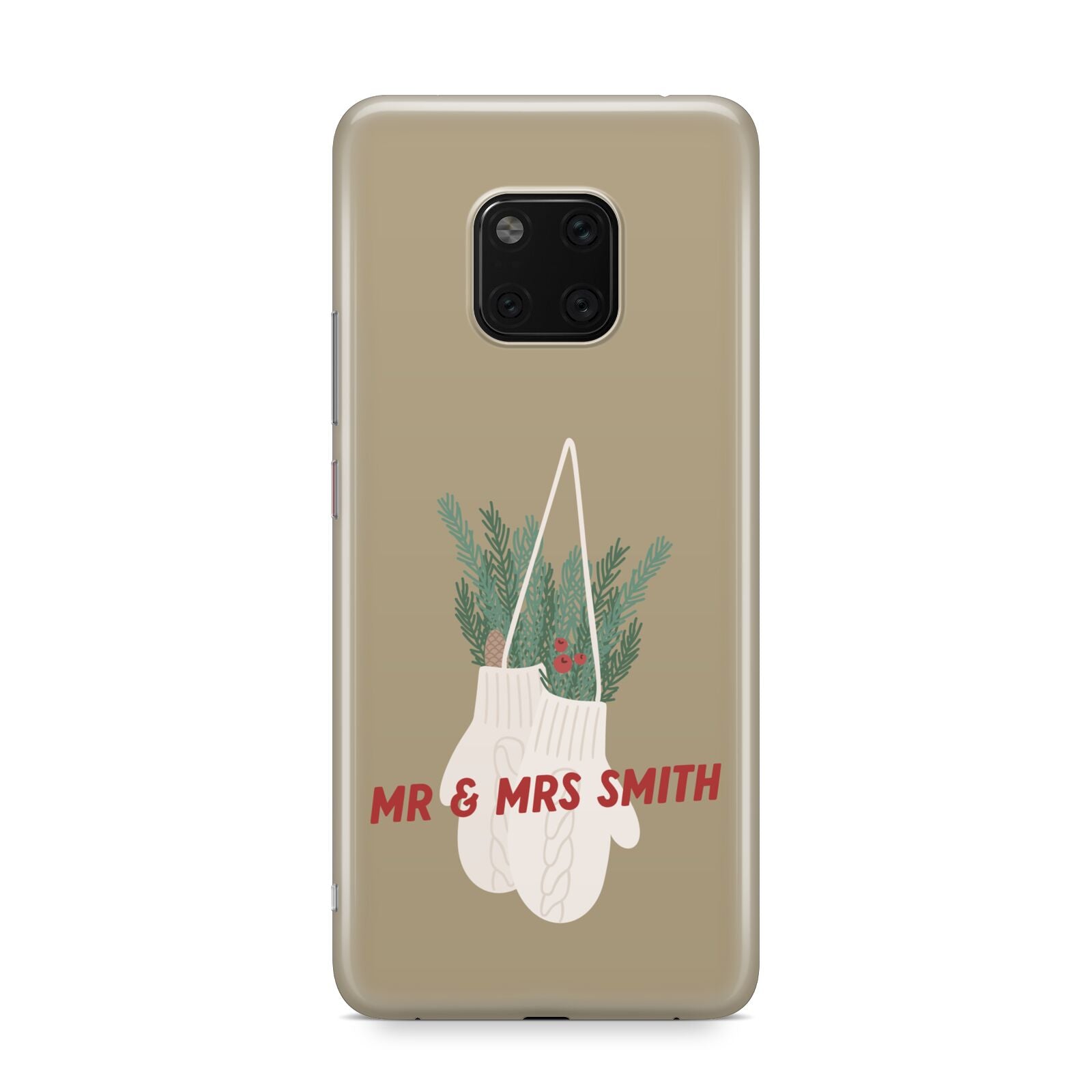 Christmas Mittens Pattern Huawei Mate 20 Pro Phone Case