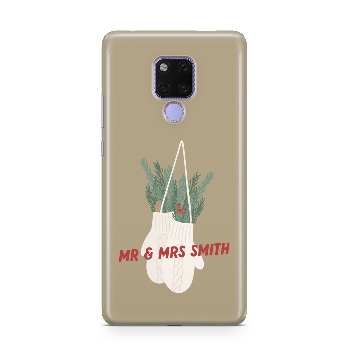 Christmas Mittens Pattern Huawei Mate 20X Phone Case