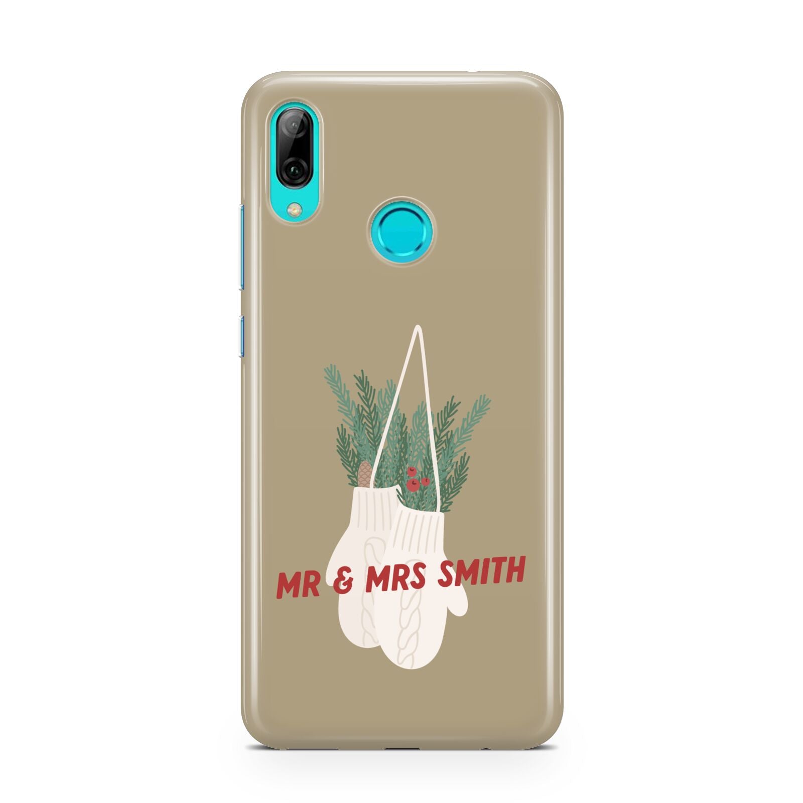 Christmas Mittens Pattern Huawei P Smart 2019 Case