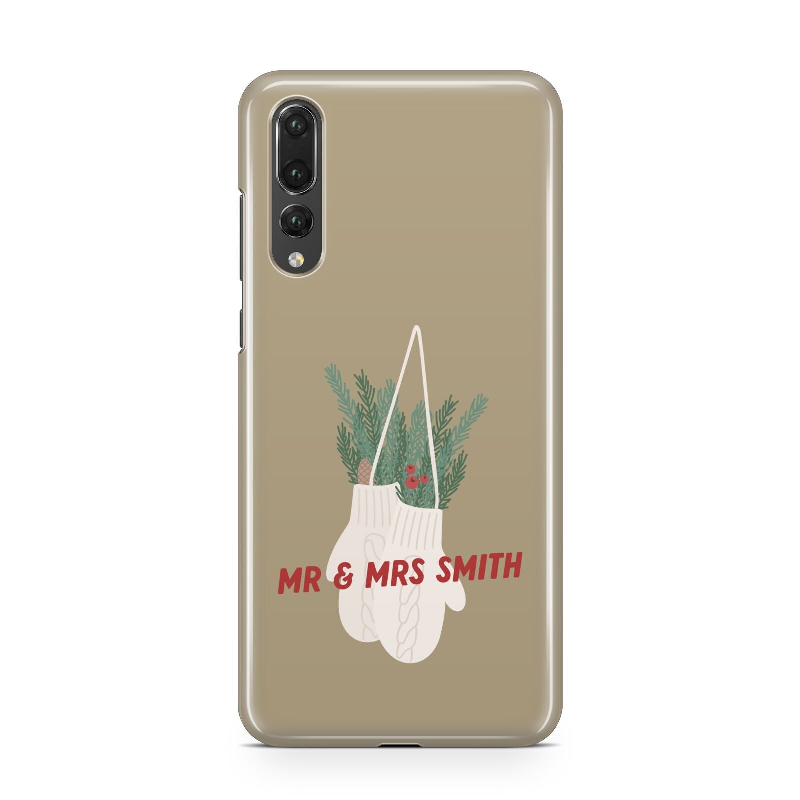 Christmas Mittens Pattern Huawei P20 Pro Phone Case