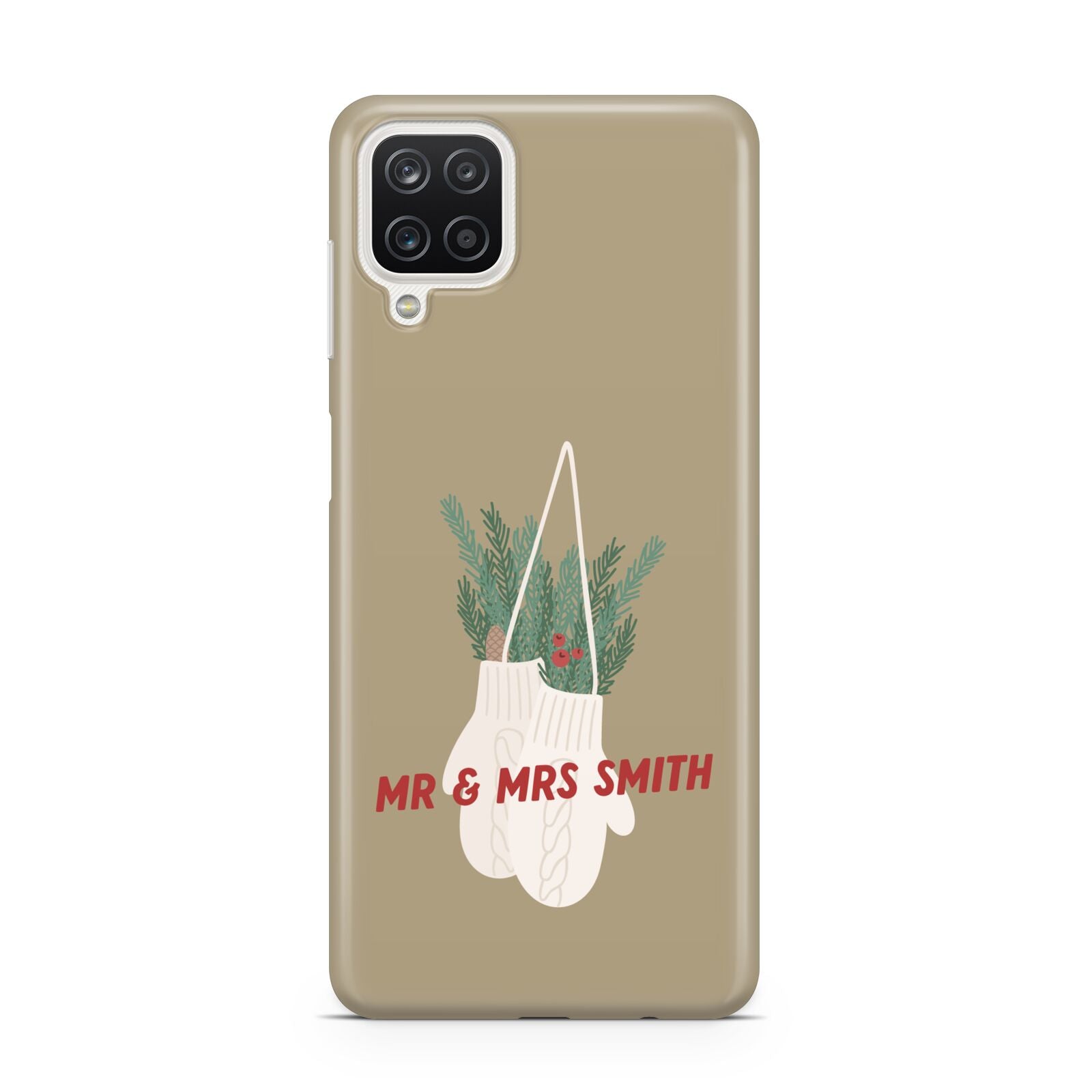 Christmas Mittens Pattern Samsung M12 Case