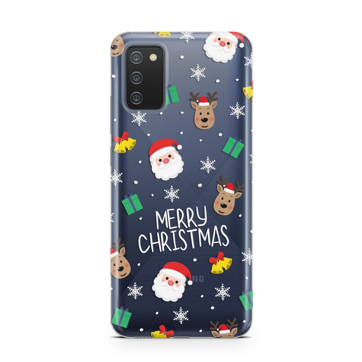 Christmas Pattern Samsung A02s Case