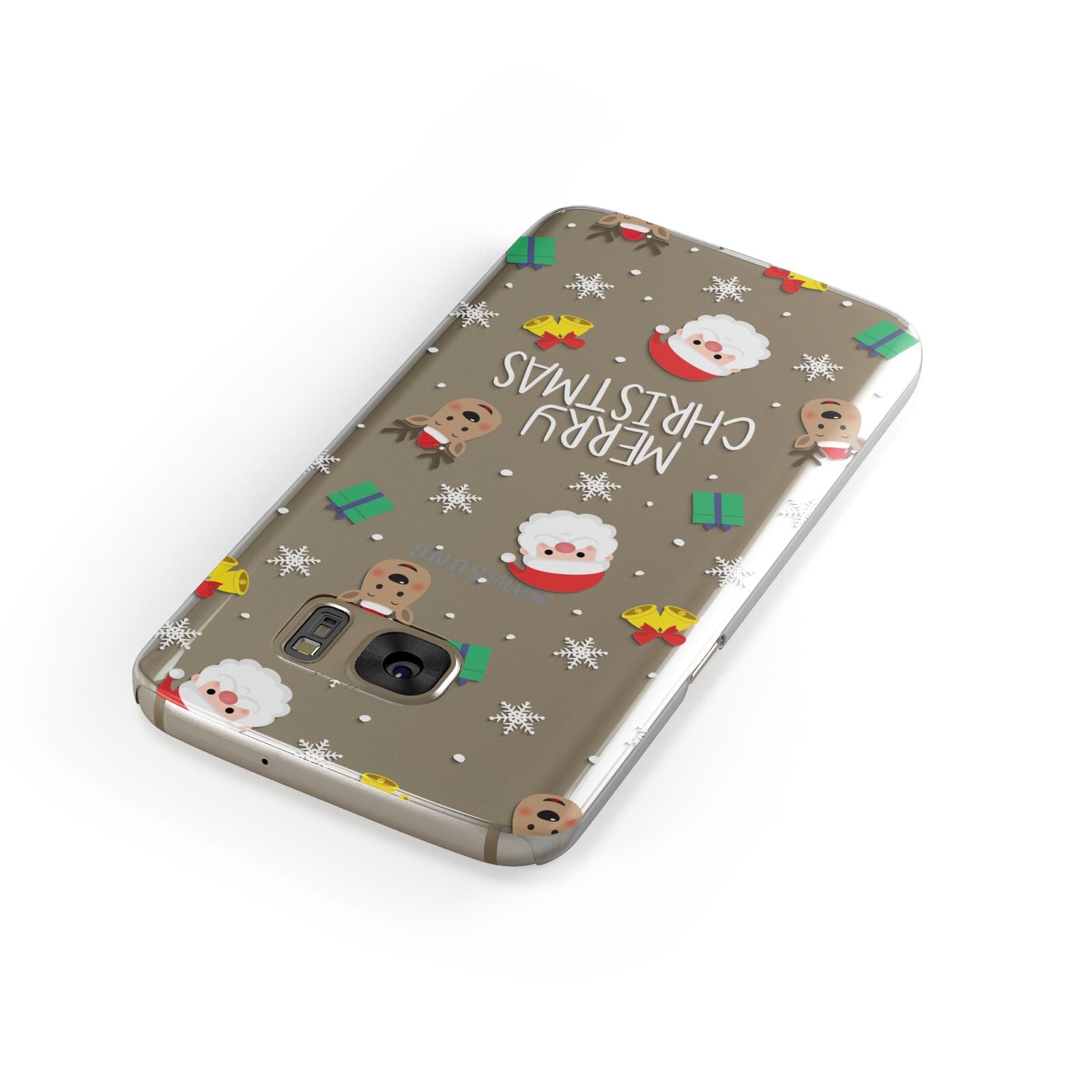 Christmas Pattern Samsung Galaxy Case Front Close Up