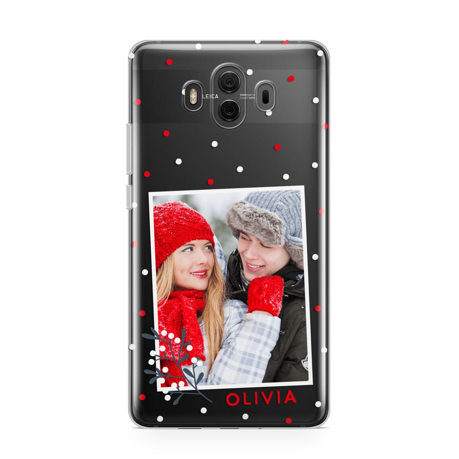 Christmas Personalised Photo Huawei Mate 10 Protective Phone Case