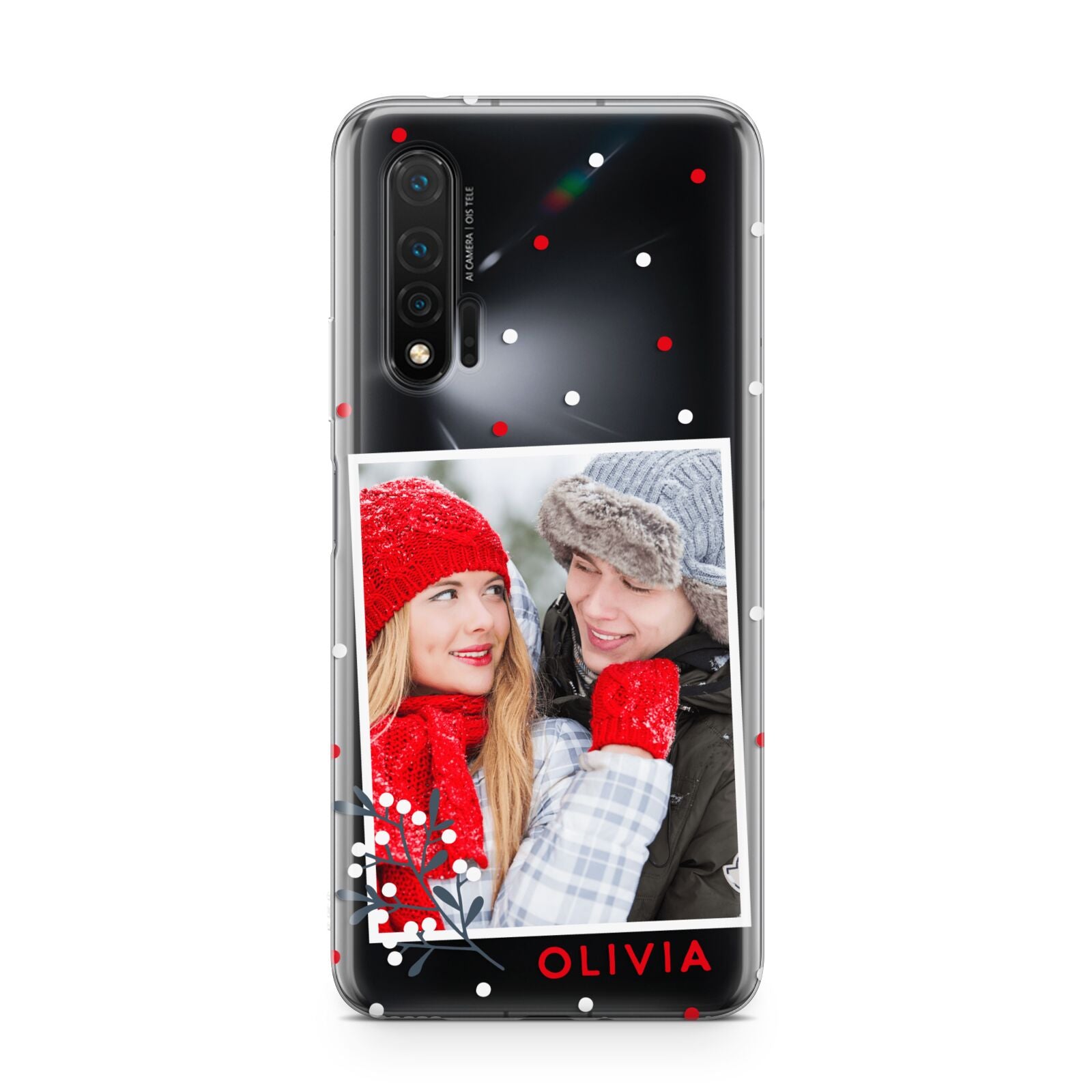 Christmas Personalised Photo Huawei Nova 6 Phone Case