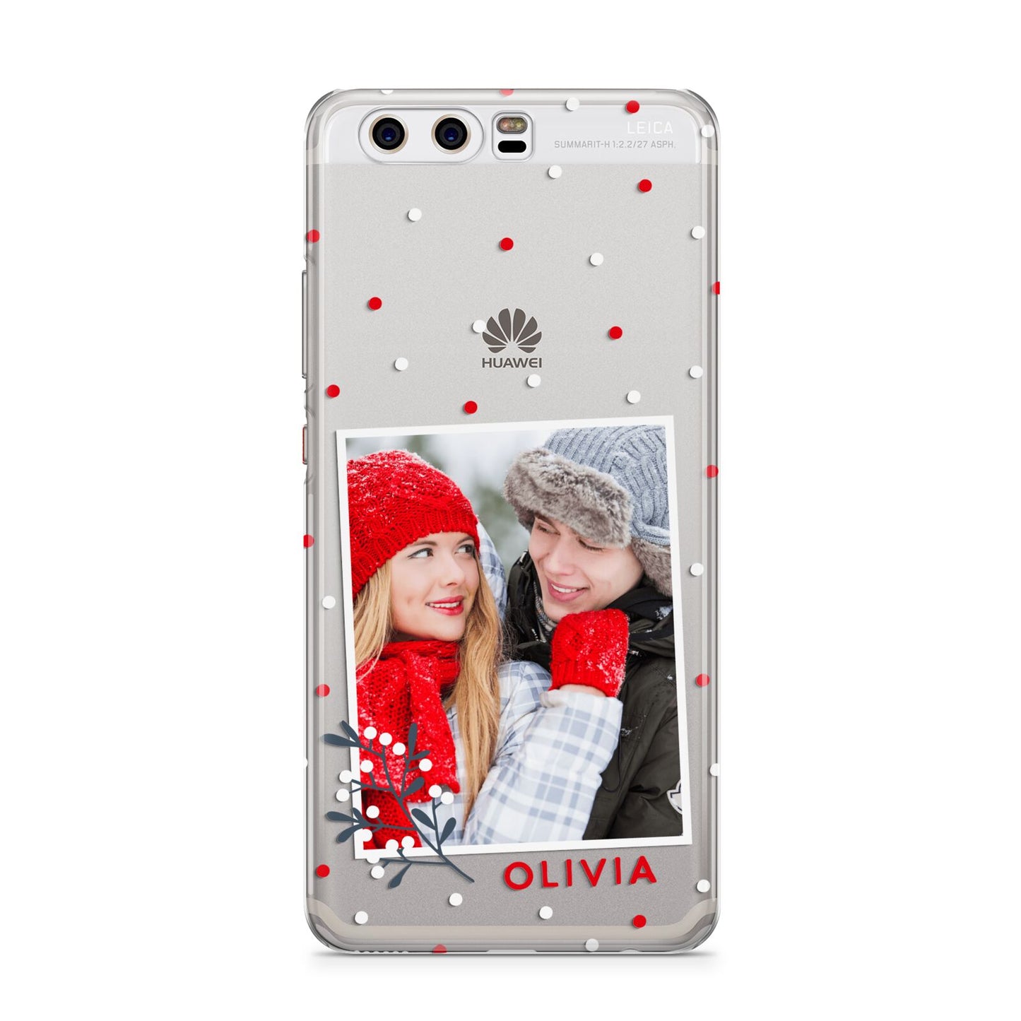 Christmas Personalised Photo Huawei P10 Phone Case