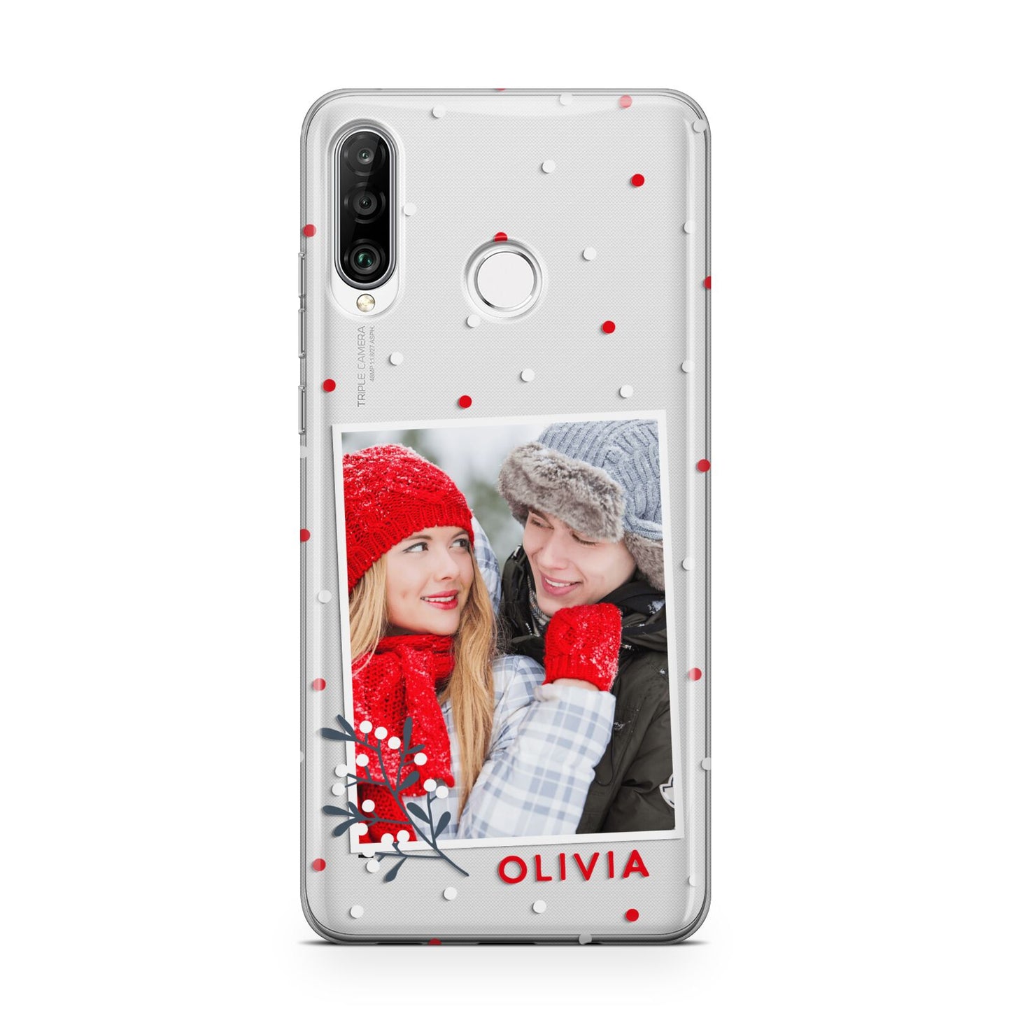 Christmas Personalised Photo Huawei P30 Lite Phone Case