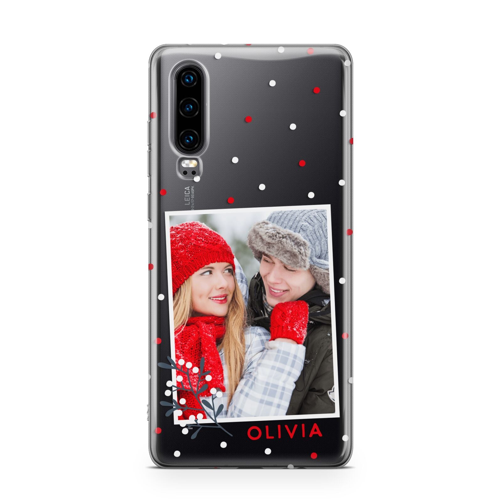 Christmas Personalised Photo Huawei P30 Phone Case