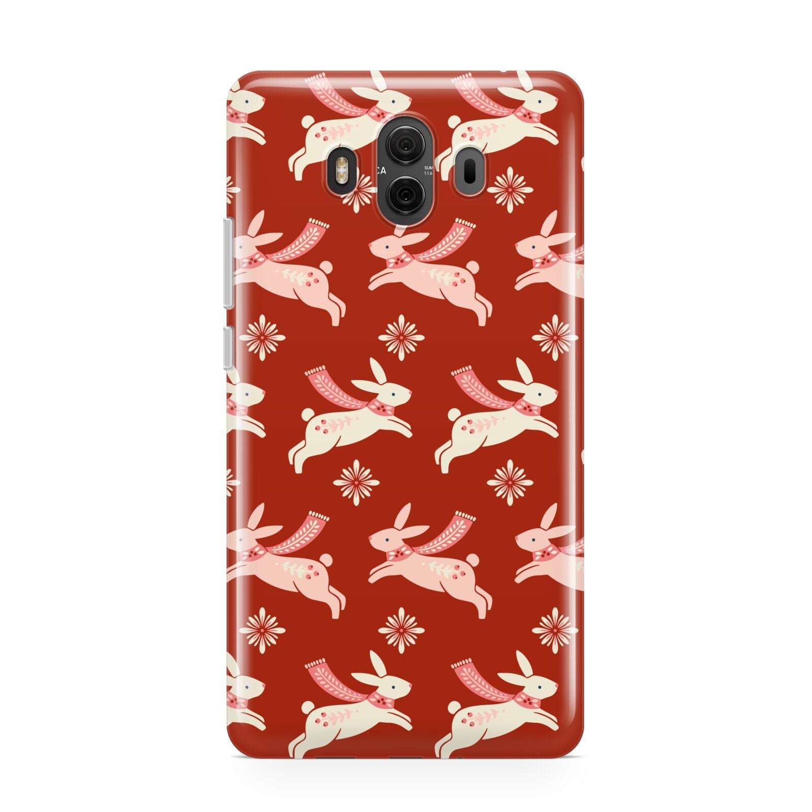 Christmas Rabbit Huawei Mate 10 Protective Phone Case