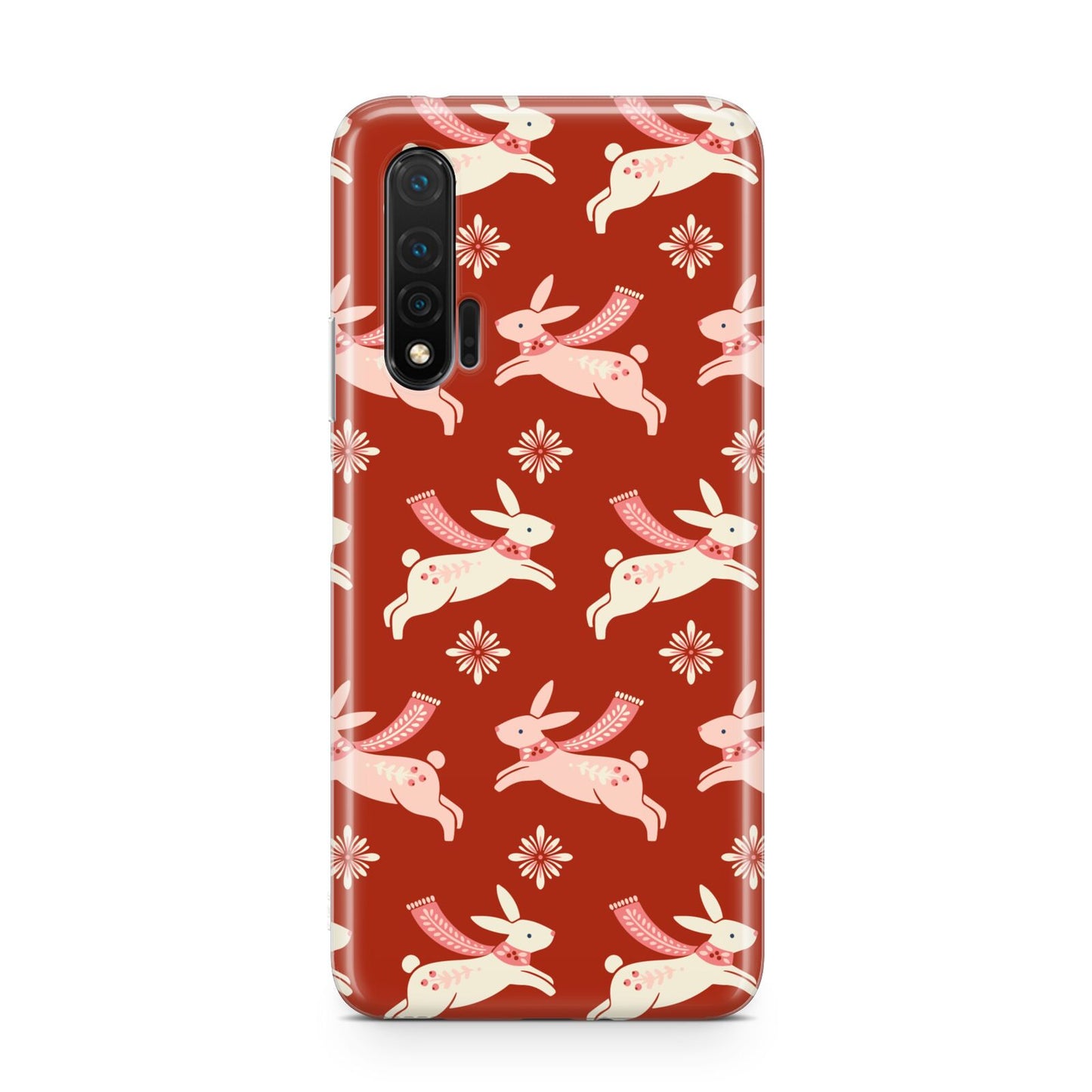 Christmas Rabbit Huawei Nova 6 Phone Case