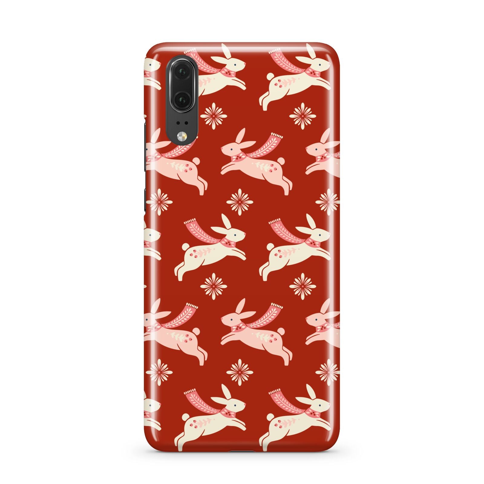 Christmas Rabbit Huawei P20 Phone Case