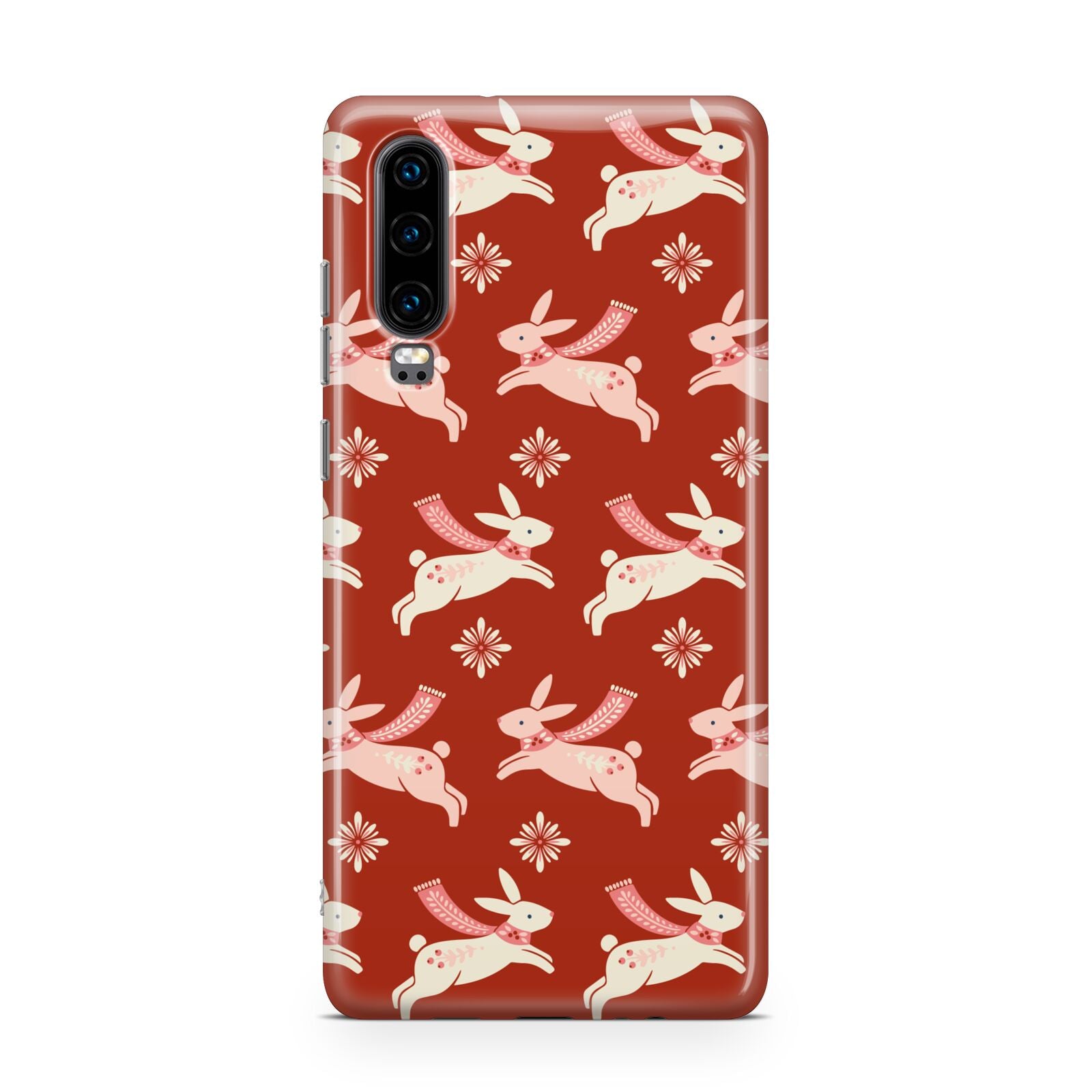 Christmas Rabbit Huawei P30 Phone Case