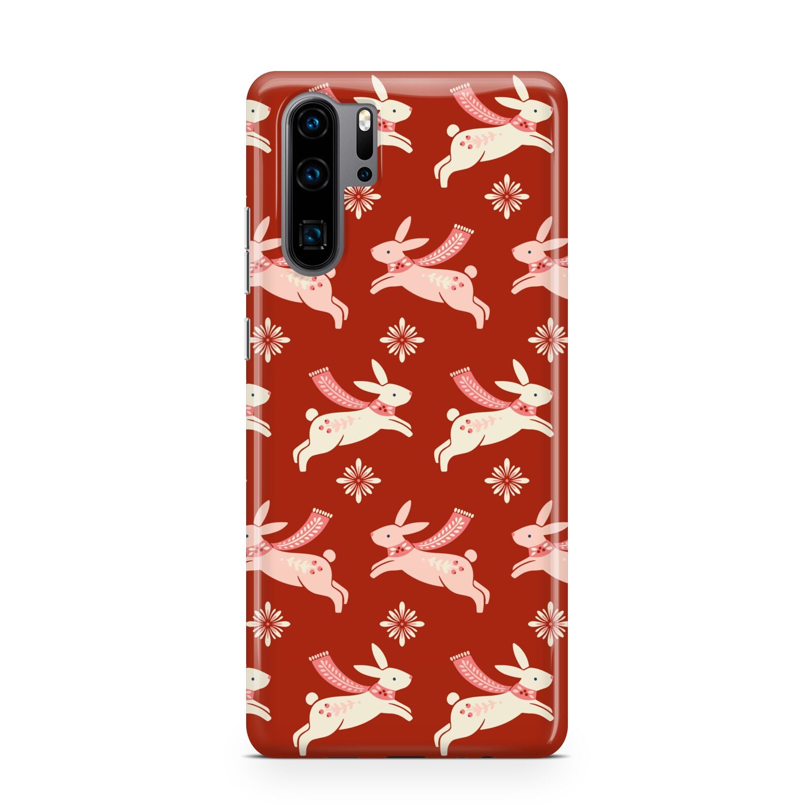 Christmas Rabbit Huawei P30 Pro Phone Case