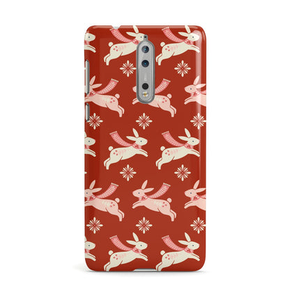 Christmas Rabbit Nokia Case