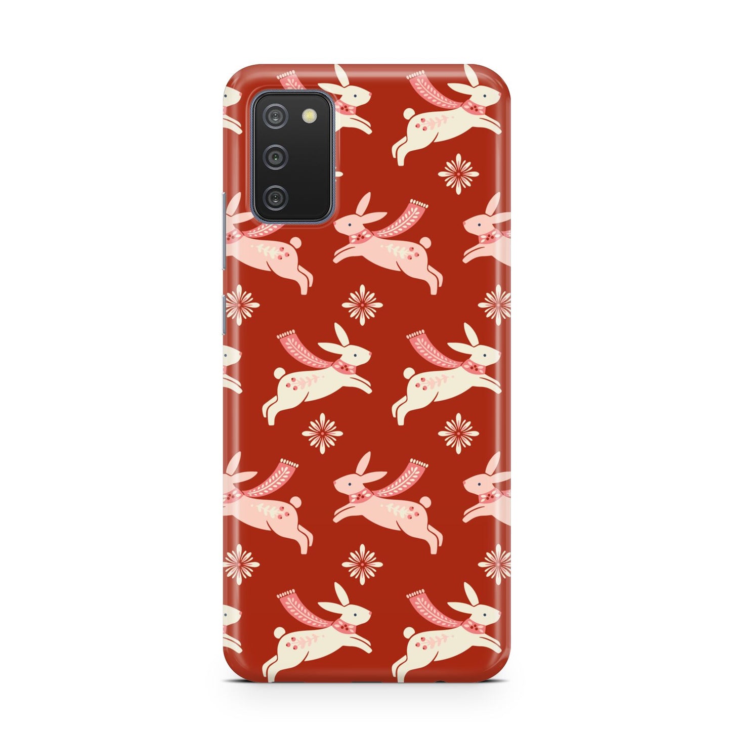 Christmas Rabbit Samsung A02s Case