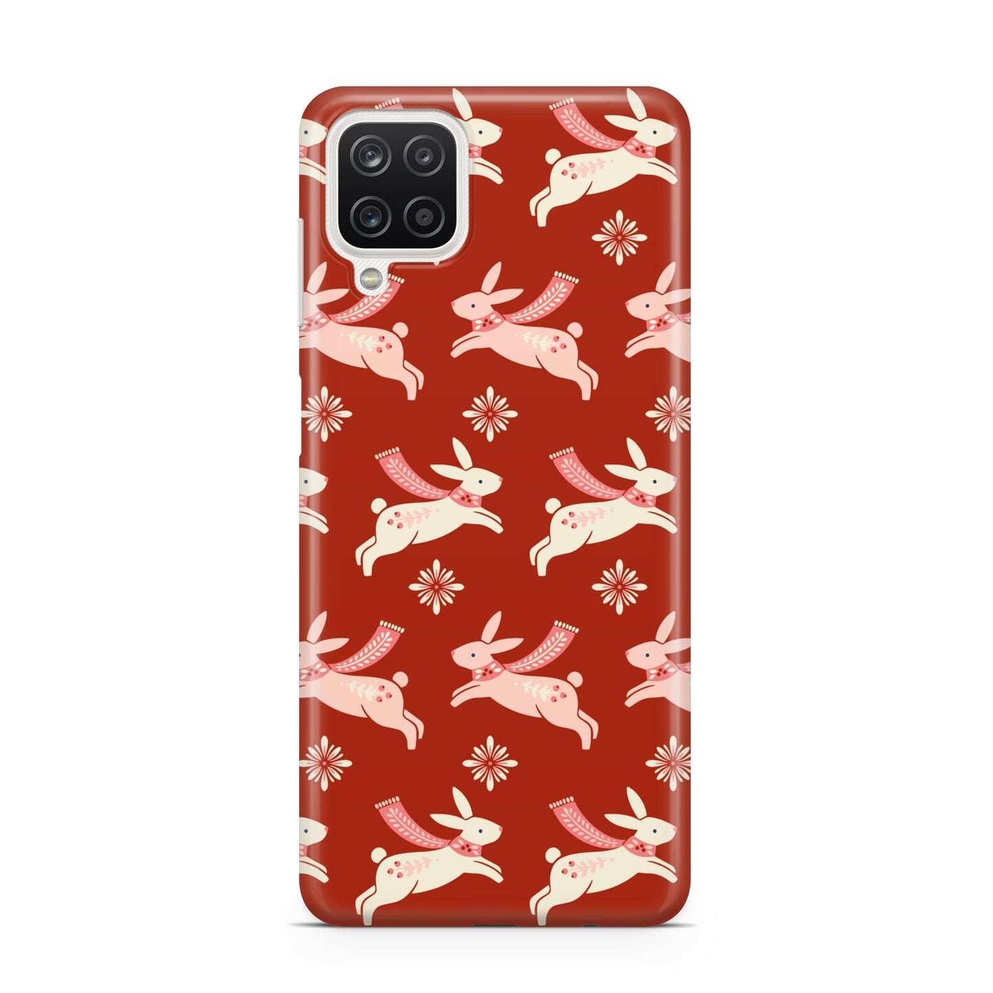 Christmas Rabbit Samsung A12 Case