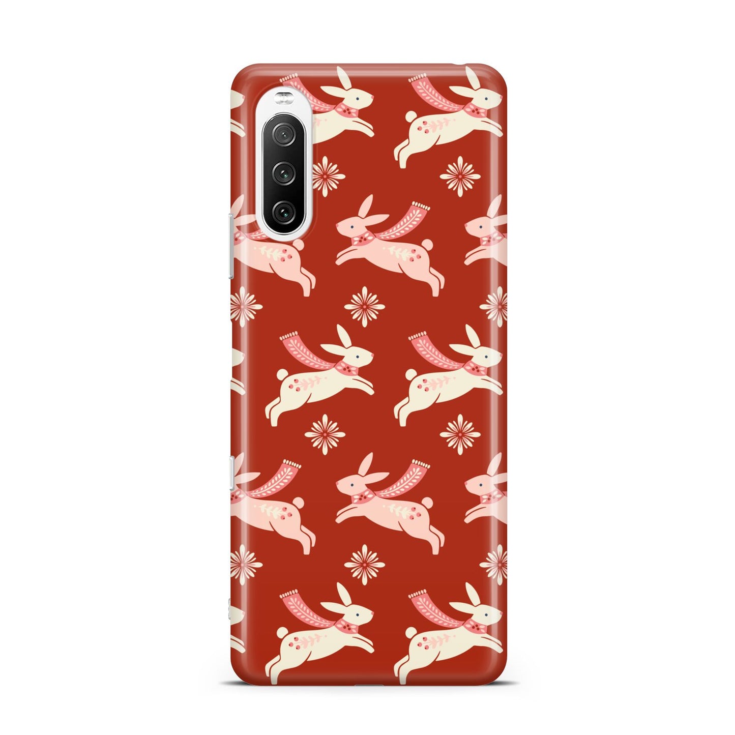 Christmas Rabbit Sony Xperia 10 III Case