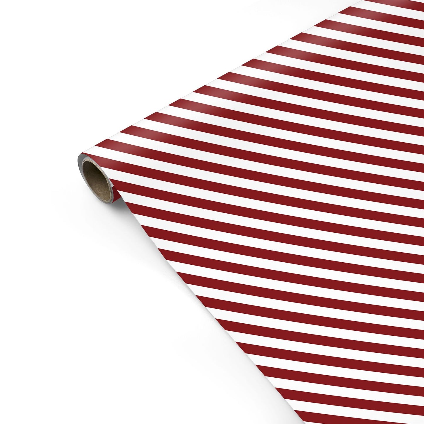 Christmas Red Candy Stripe Personalised Gift Wrap