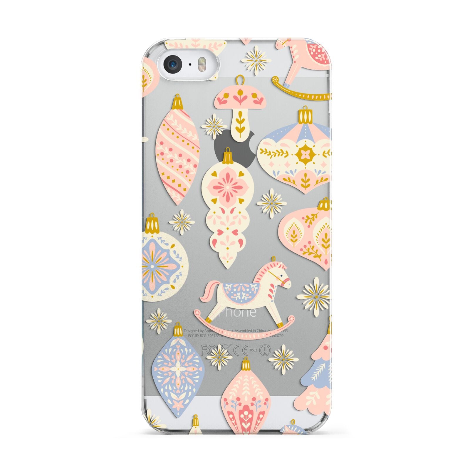 Christmas Rocking Horse Apple iPhone 5 Case