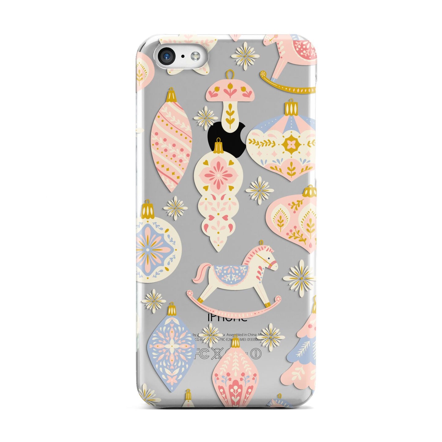 Christmas Rocking Horse Apple iPhone 5c Case