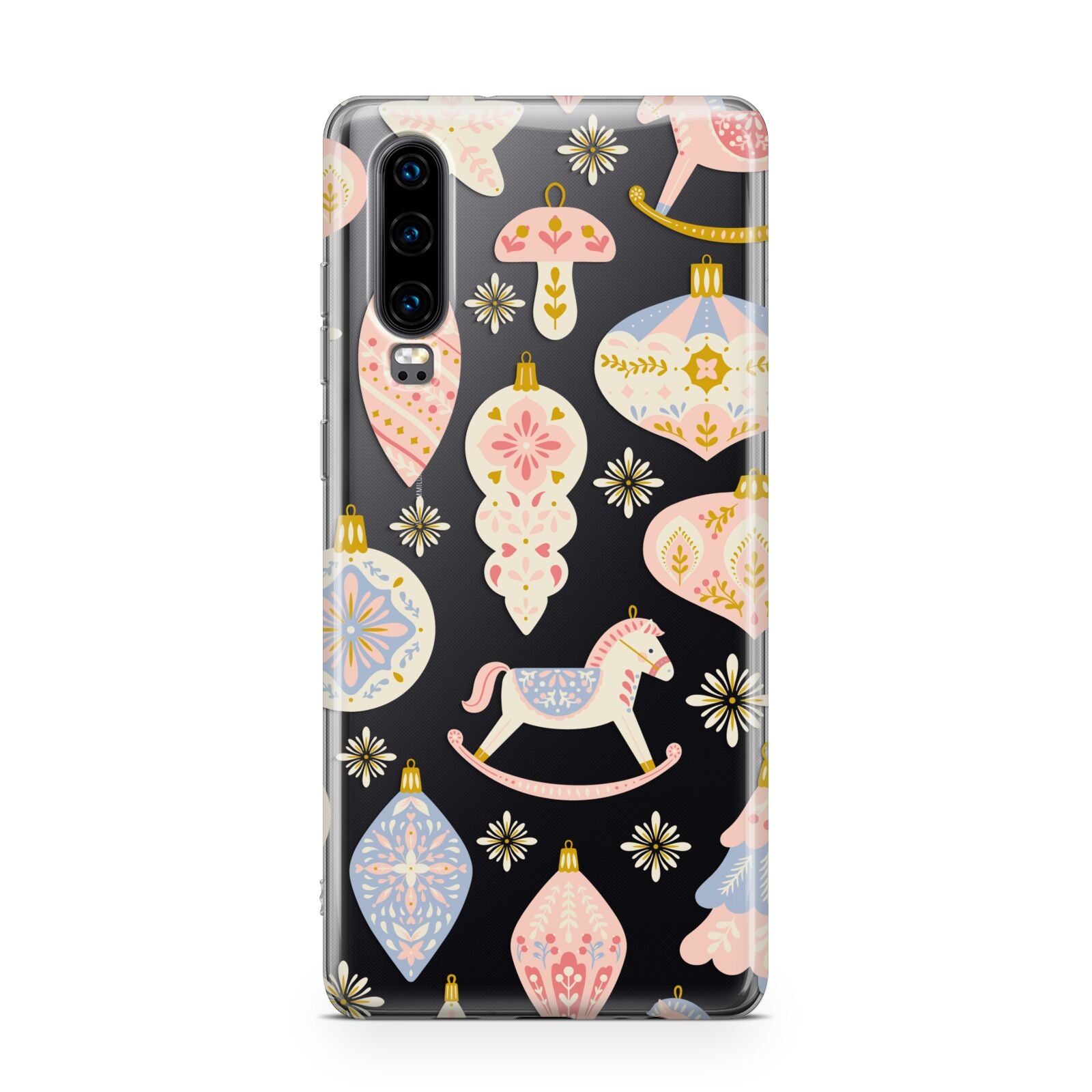 Christmas Rocking Horse Huawei P30 Phone Case