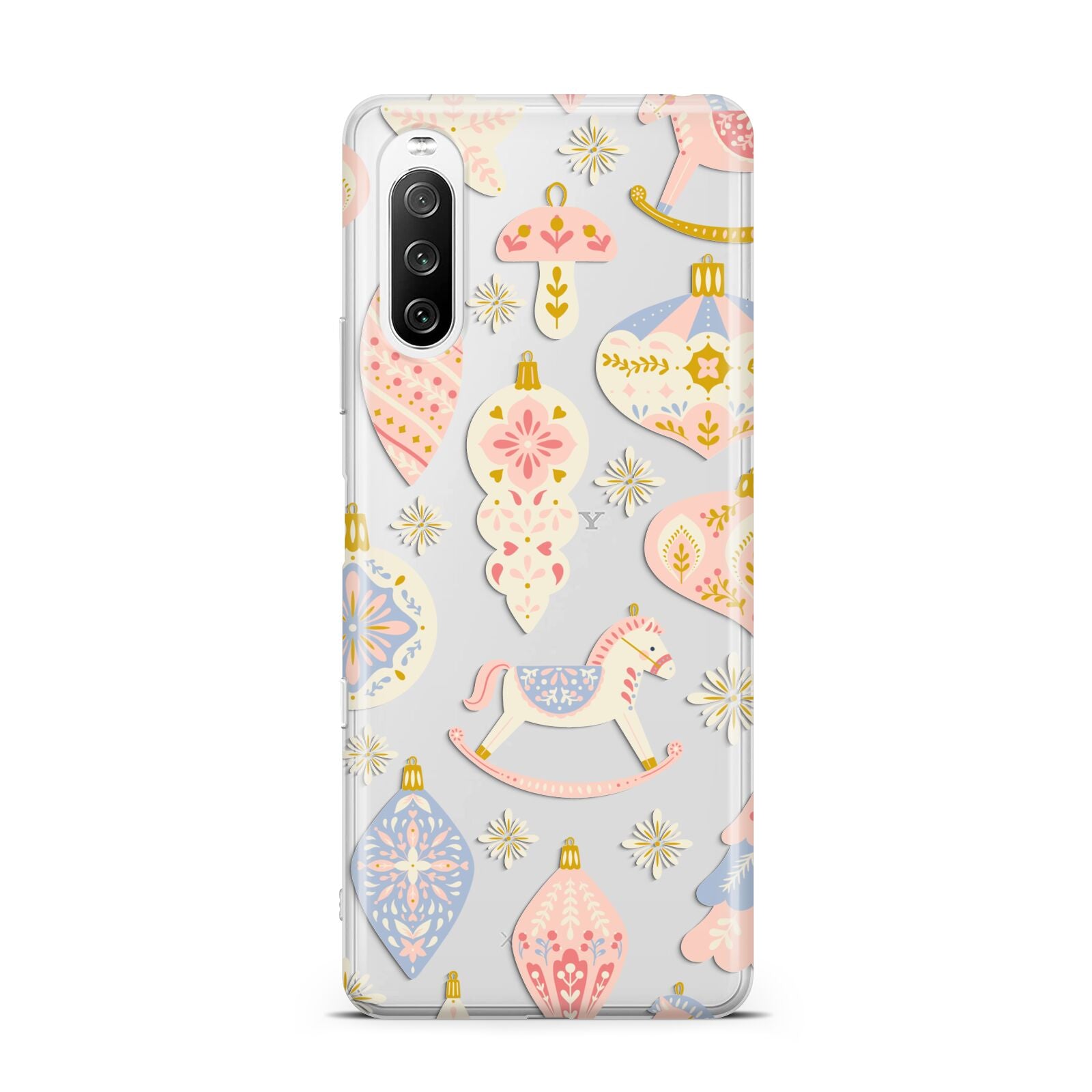 Christmas Rocking Horse Sony Xperia 10 III Case