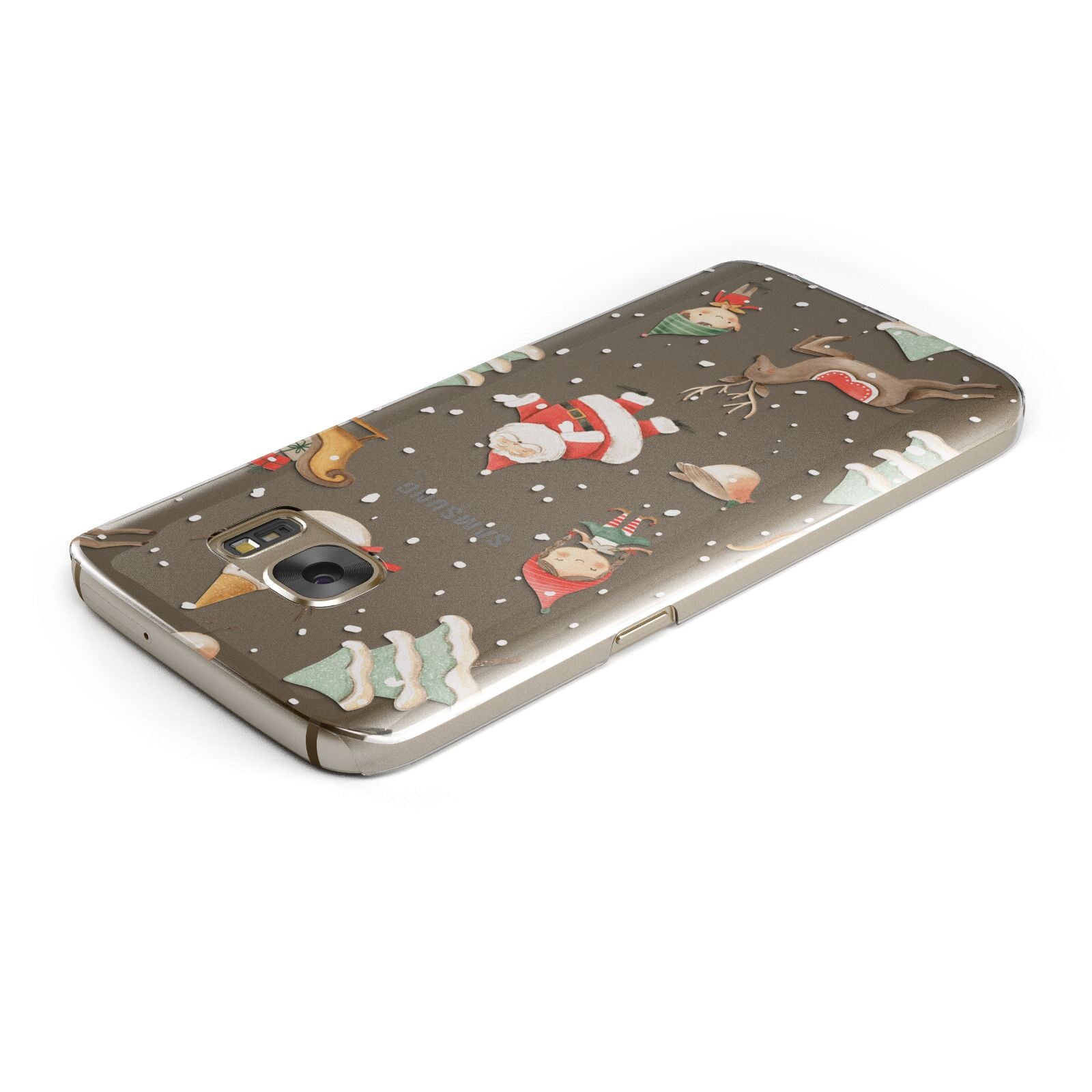 Christmas Samsung Galaxy Case Top Cutout