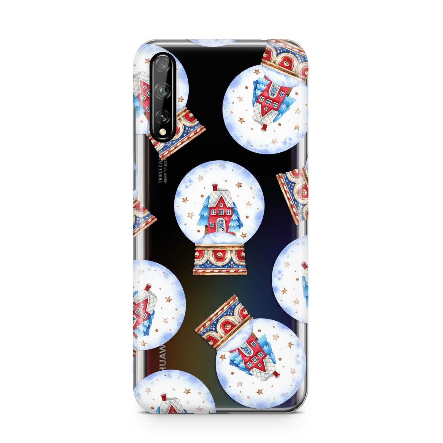 Christmas Snow Globe Pattern Huawei Enjoy 10s Phone Case