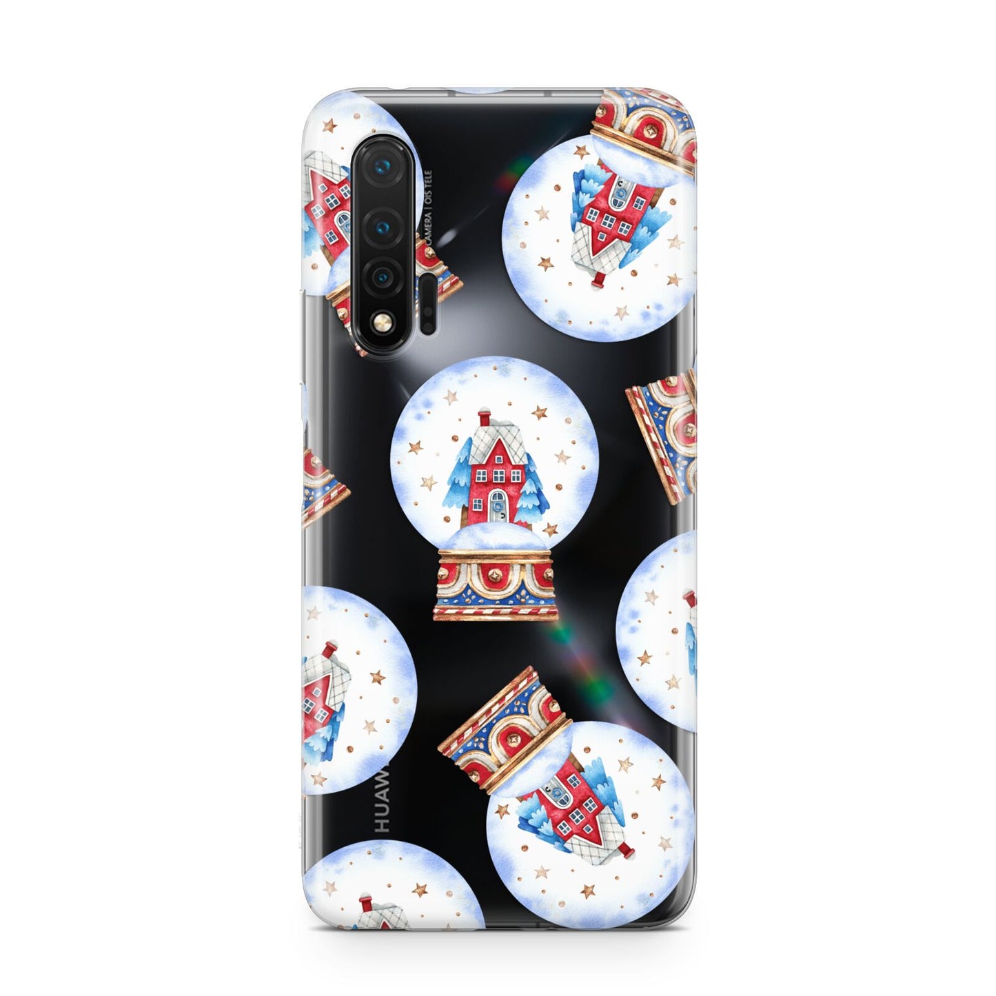 Christmas Snow Globe Pattern Huawei Nova 6 Phone Case