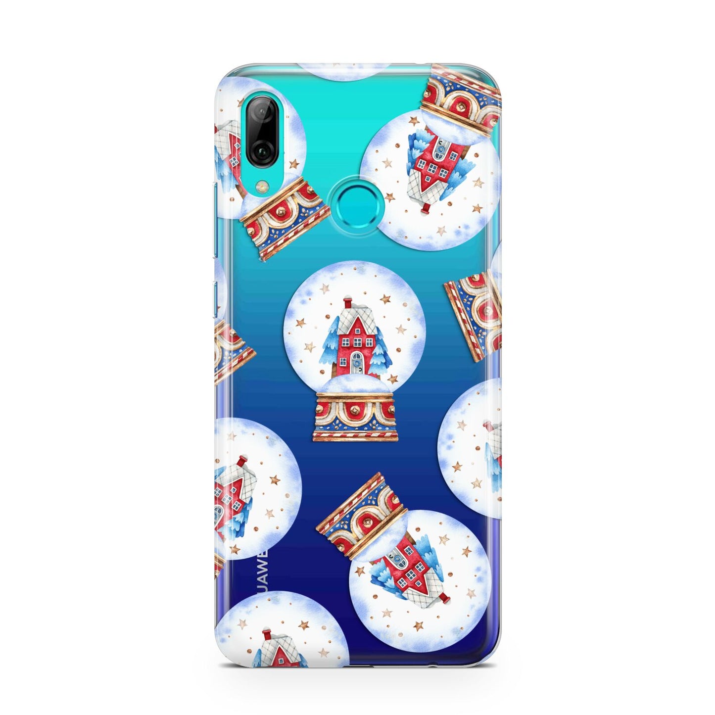 Christmas Snow Globe Pattern Huawei P Smart 2019 Case