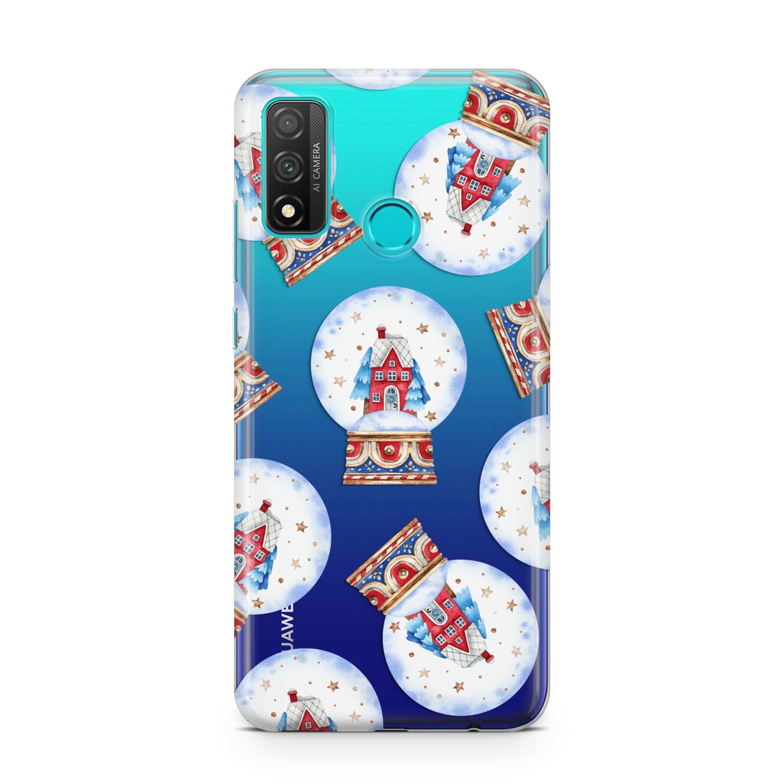 Christmas Snow Globe Pattern Huawei P Smart 2020