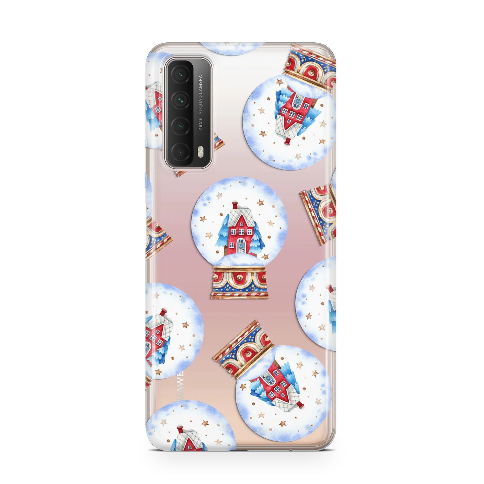 Christmas Snow Globe Pattern Huawei P Smart 2021