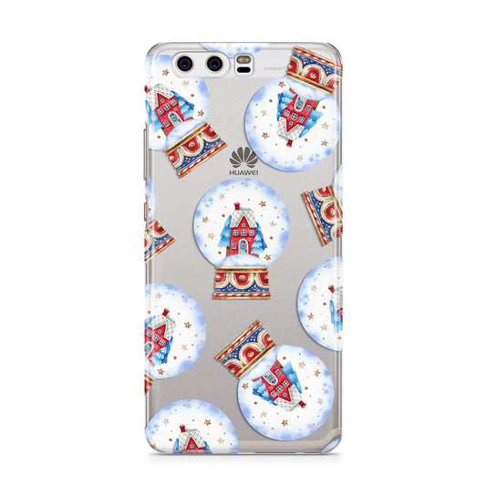 Christmas Snow Globe Pattern Huawei P10 Phone Case