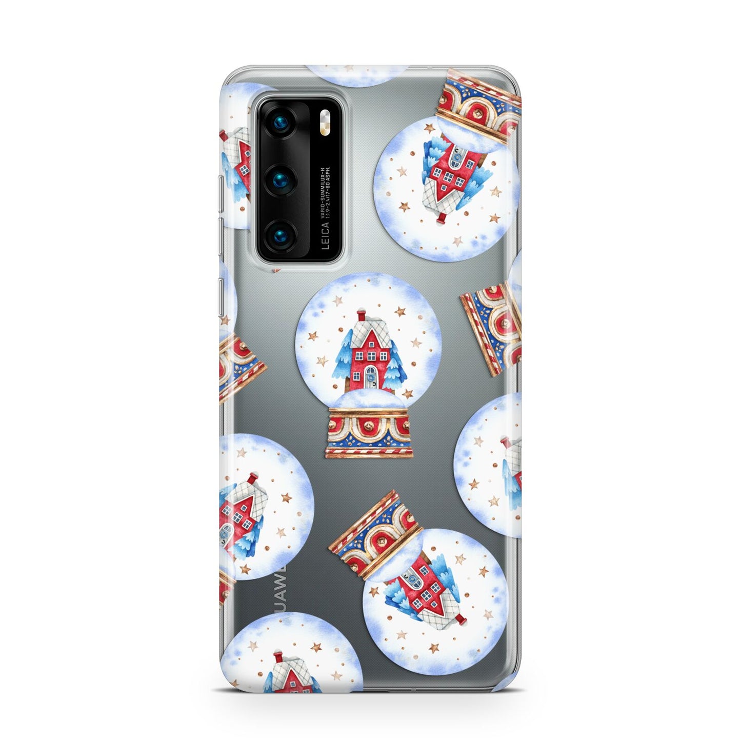 Christmas Snow Globe Pattern Huawei P40 Phone Case